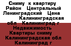 Сниму 1к квартиру › Район ­ Центральный, Ленинградский › Цена ­ 12 000 - Калининградская обл., Калининград г. Недвижимость » Квартиры сниму   . Калининградская обл.,Калининград г.